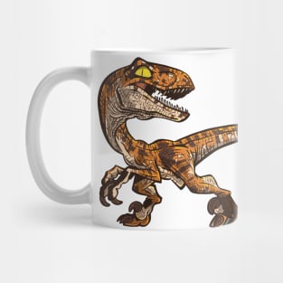 Podcasting Velociraptor Mug